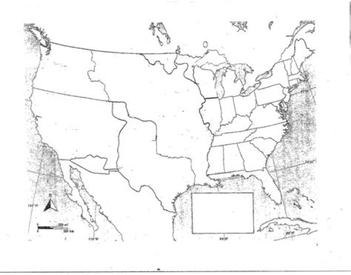 1853 U.S. Map - Territorial Expansion Quiz