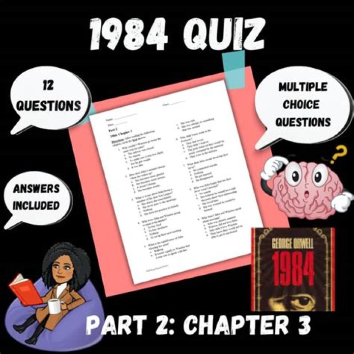 1984 Book Test Quiz