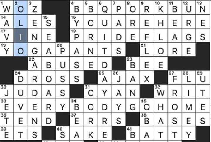 2006 play with question Why didnt you burn the tapes? Crossword Clue