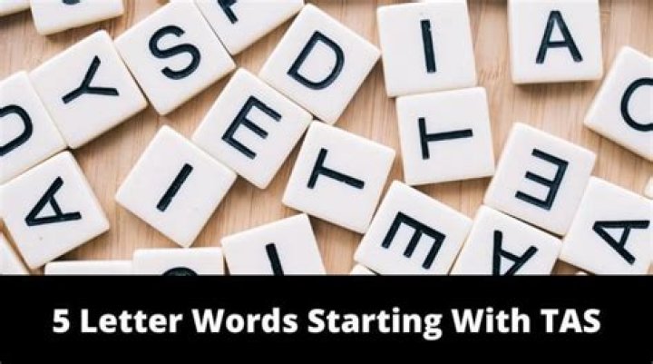 5 Letter Words Starting With TAS