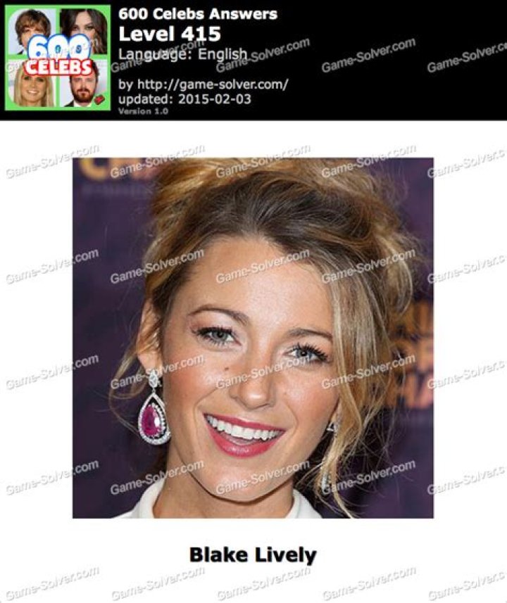 600 Celebs Level 265 • Game Solver