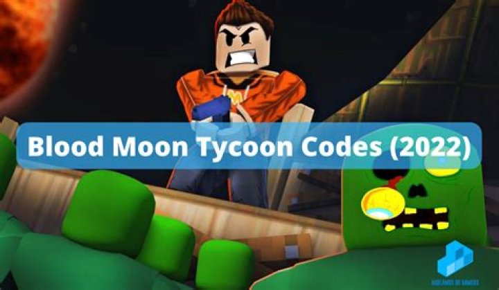 All Blood Moon Tycoon Codes For January 2024