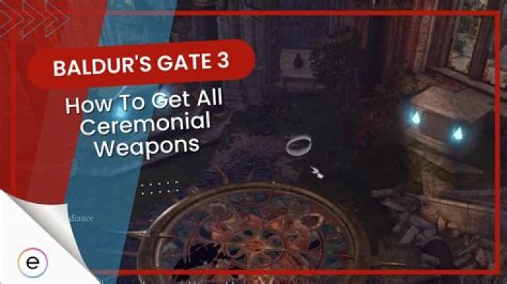 All Ceremonial Weapon Locations in Baldur's Gate 3 (BG3)