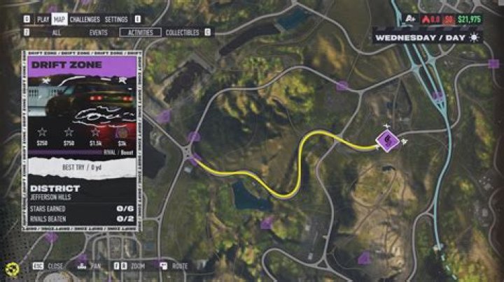 All Drift Zones - Need for Speed Unbound