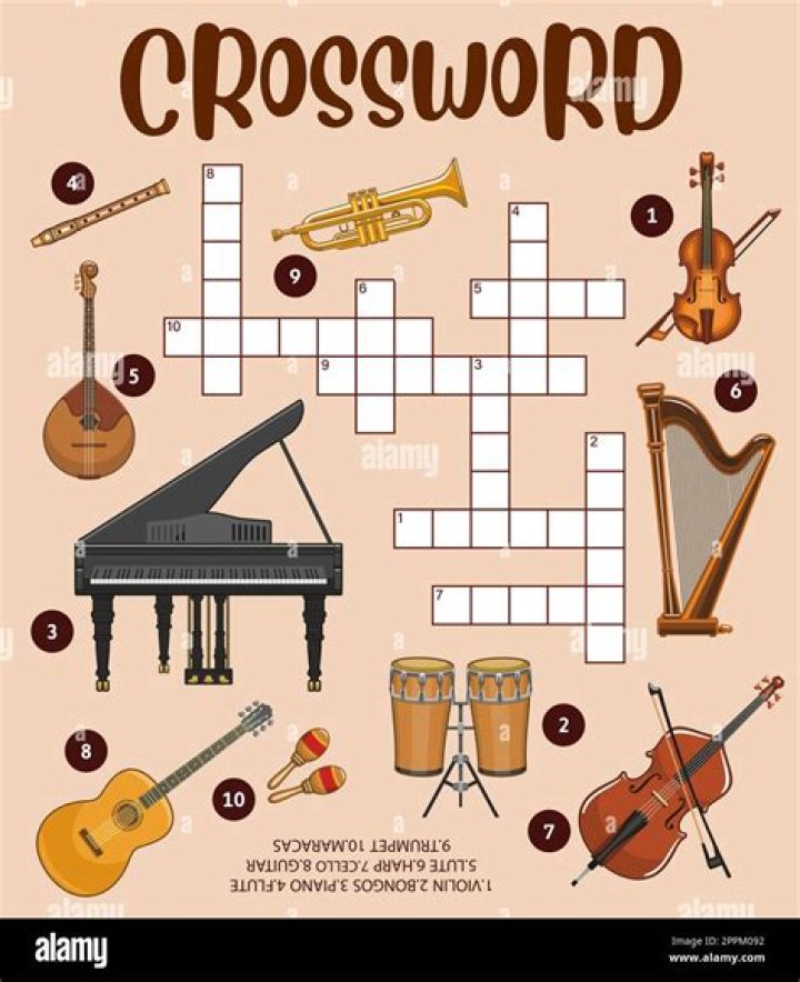 Ancient harp-like instrument crossword clue answer