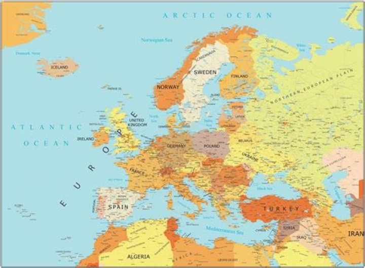 AP HUGE Europe Map Quiz