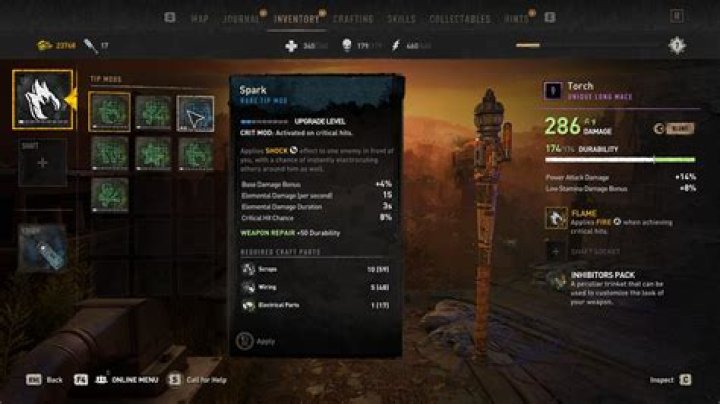 Best weapon mods in Dying Light 2