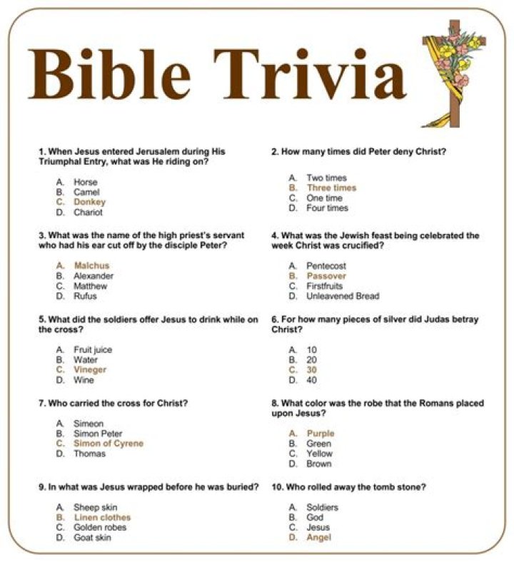 Bible Trivia Level 148 • Game Solver