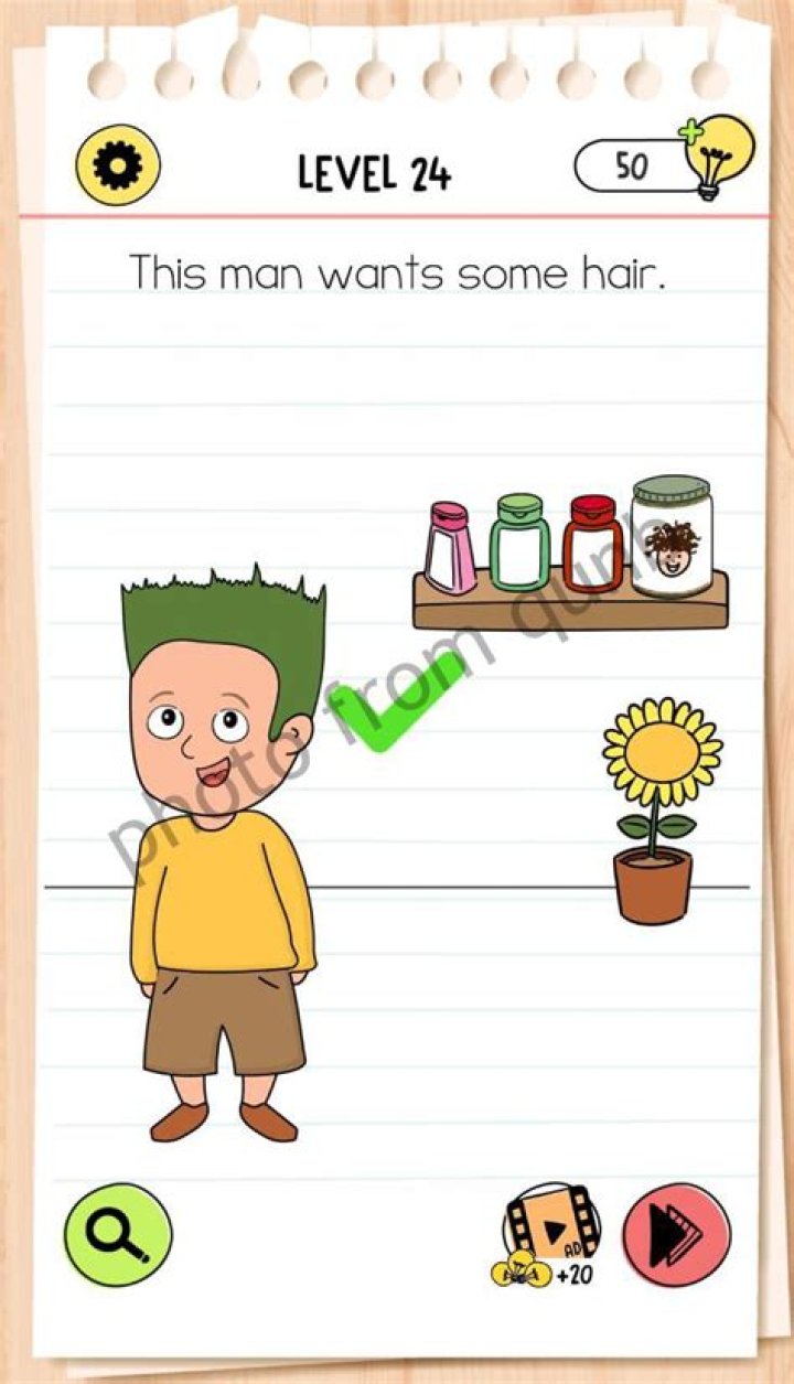 Brain Test 4 Level 25 Answers