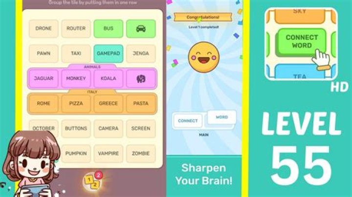 Brain Test Level 55 Answers • Game Solver