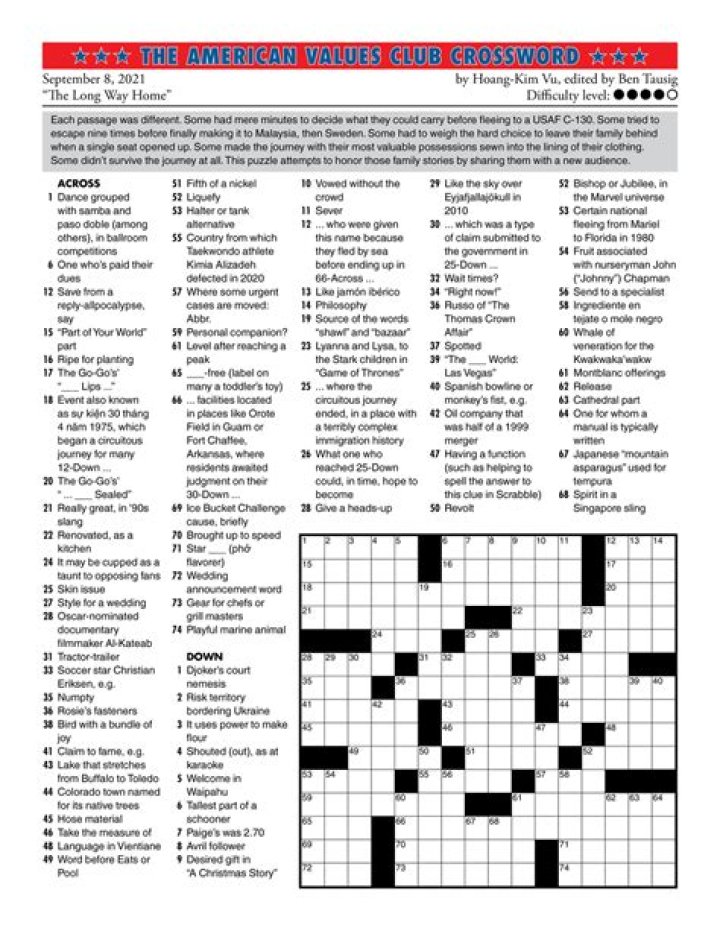 Branded freebies at an event Crossword Clue