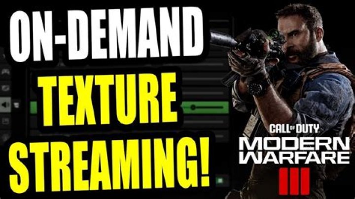 Call Of Duty: Warzone - On Demand Texture Streaming