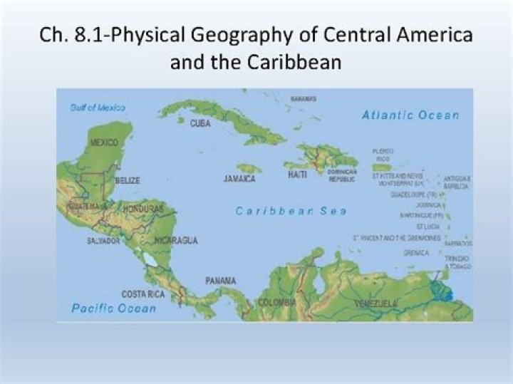 Central American and the Caribbean Physical Geography Quiz