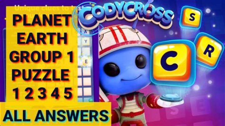 CodyCross Earth Group 5-Puzzle 5 Answers • Game Solver