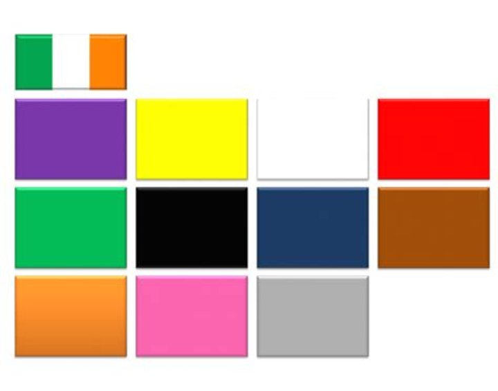 Colours in Irish (Gaelic) Quiz