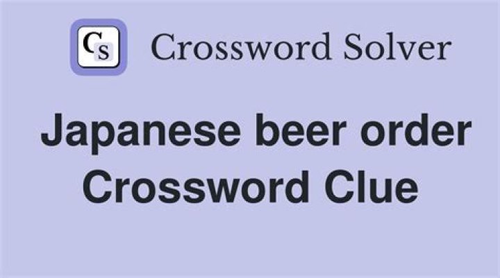 Common beer order Crossword Clue and Answer