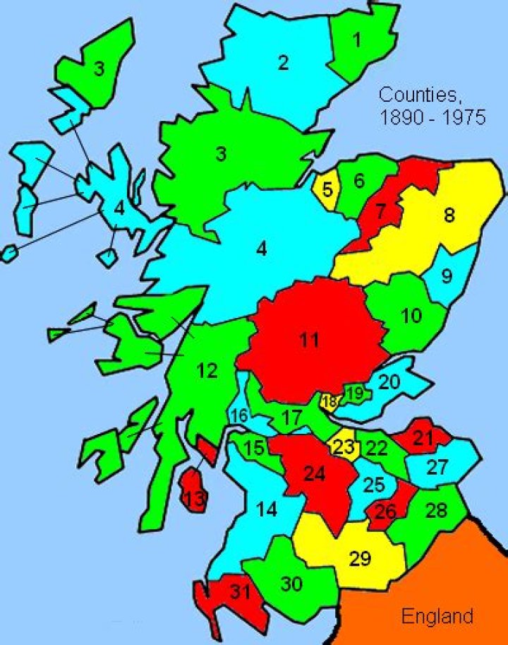 Counties of Scotland Quiz