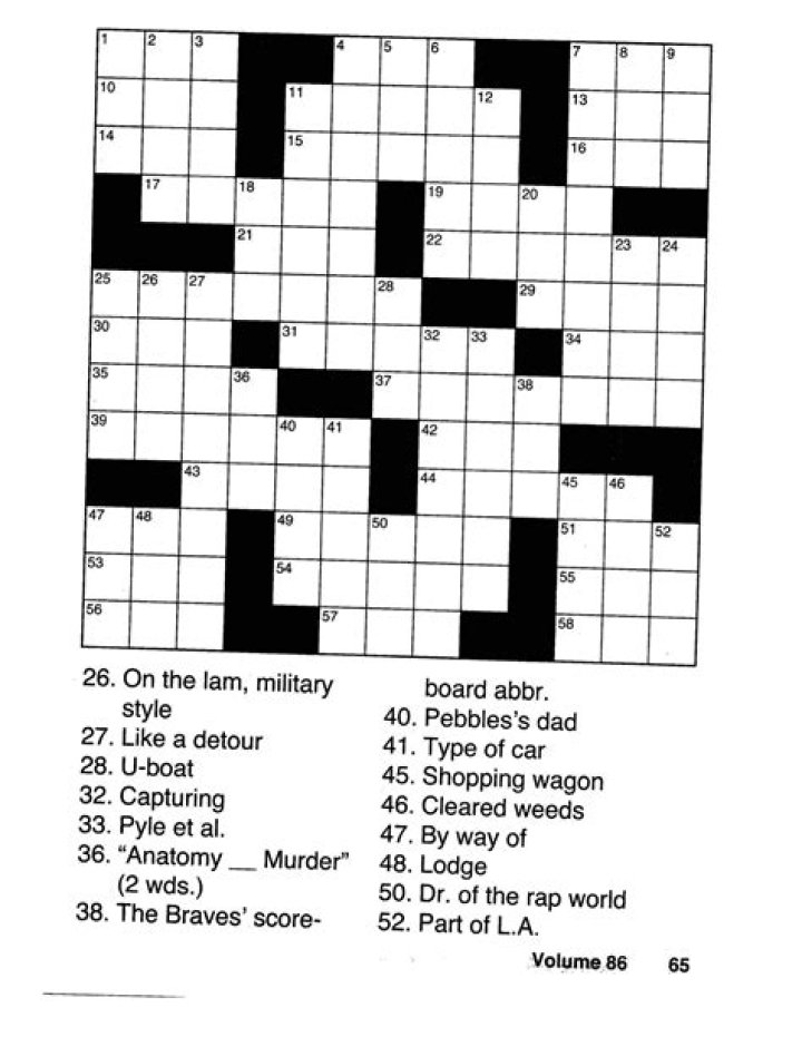 Crossword Jam Level 27 Answers