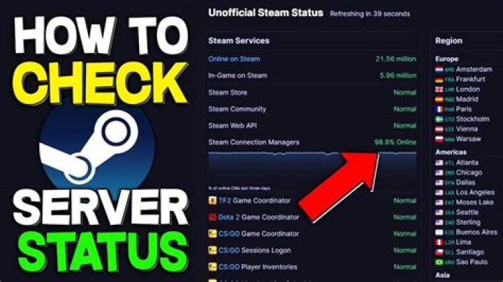 CSGO Servers Down? How To Check Server Status