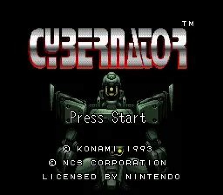 Cybernator (1992) - MobyGames