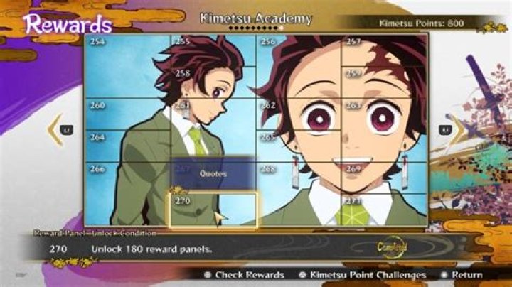 Demon Slayer: Hinokami Chronicles Kimetsu Academy Reward Panel Guide