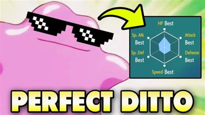 Does Ditto have perfect IVs?