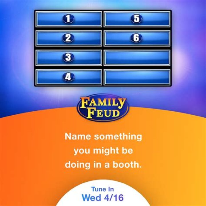 Family Feud® Live! - Name something you might find in a ..