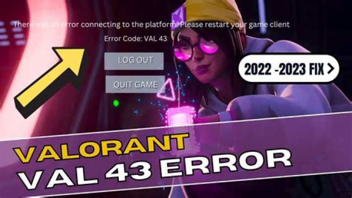 Fix Valorant Error Code Val 46 [2022]