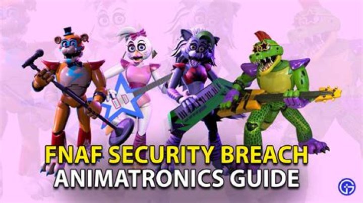 FNAF Security Breach Animatronics Guide