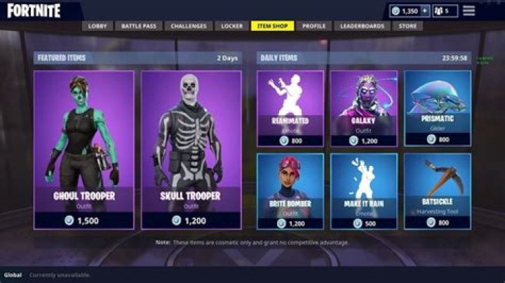 Fortnite April 3, 2022 Item Shop