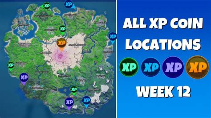 Fortnite Chapter 2 | Season 5 | Week 12 | XP Coins Locations