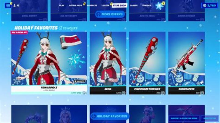 Fortnite January 4, 2022 Item Shop