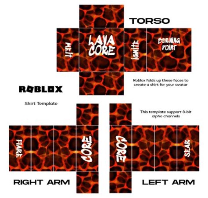 Free Roblox Shirt Template Transparent PNG (Jan 2022)
