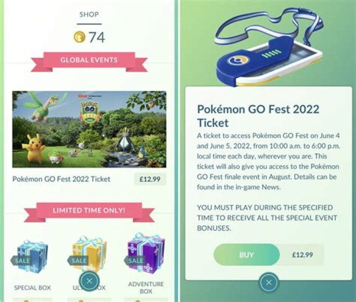 Full List of Pokémon in Go Fest 2022