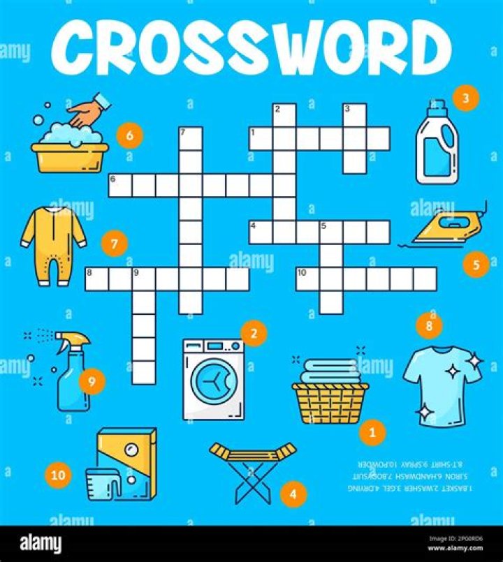 Full of bubbles, as laundry crossword clue answer