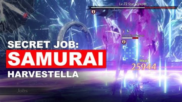 HARVESTELLA – How to Unlock Samurai Secret Job