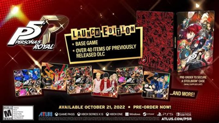 Here's where you can get the Persona 5 Royal Phantom Thieves Edition