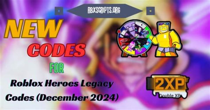 Heroes Legacy Codes (January 2022)