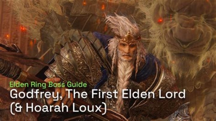 How To Beat Godfrey First Elden Lord (Hoarah Loux) In Elden Ring