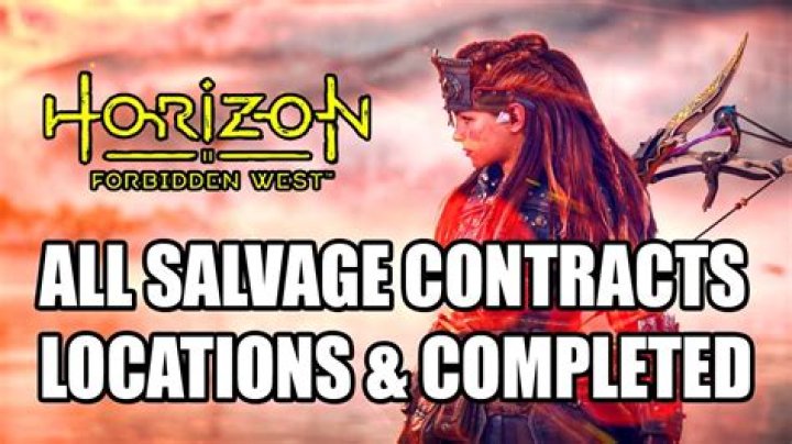 How to complete a Salvage Contractor’s contracts in Horizon Forbidden West