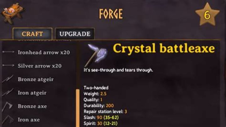 How To Craft Valheim Crystal Battleaxe With Crystal Shards