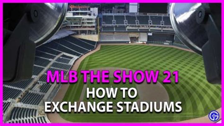 How To Exchange Stadiums In Franchise Mode