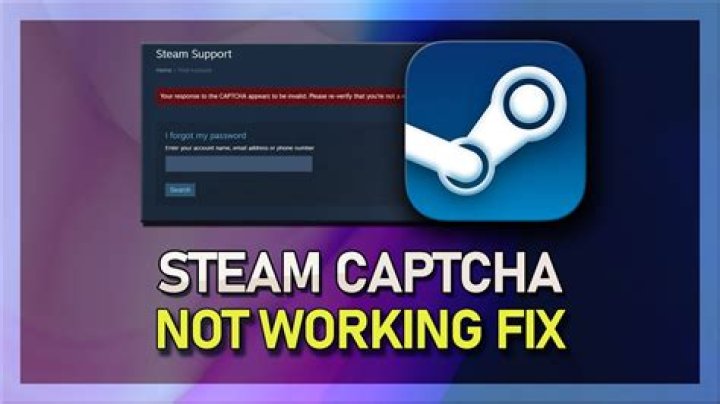 How To Fix Captcha Not Working Error In Steam [2022]