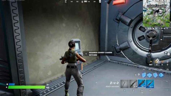 How to get and use the Covert Cavern Keycard in Fortnite Chapter 3 Season 1