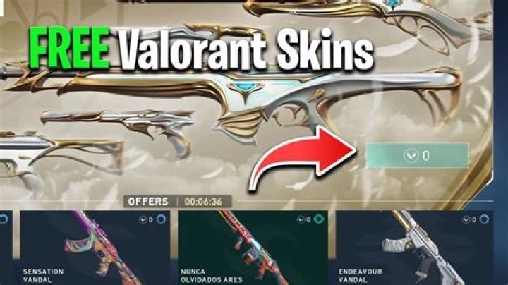 How To Get Free Skins In Valorant?