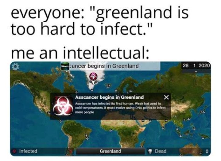 How to Infect Greenland in Plague Inc.