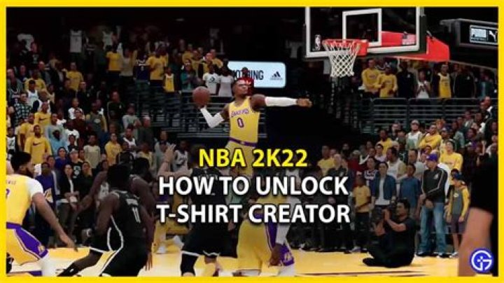 How To Unlock T-Shirt Creator And Get Custom Free T-Shirts In NBA 2K22