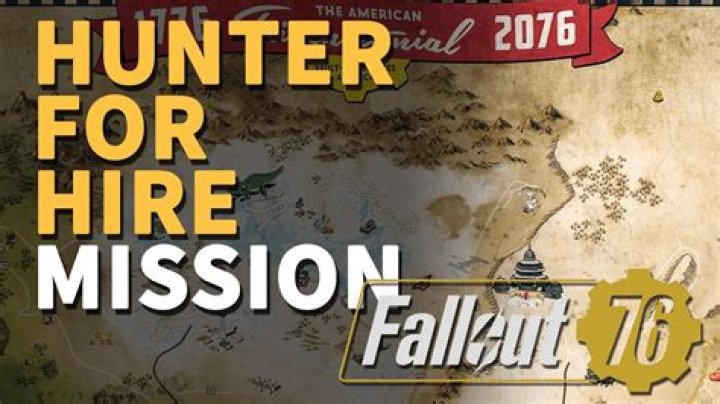 Hunter for Hire, Fallout 76 Quest