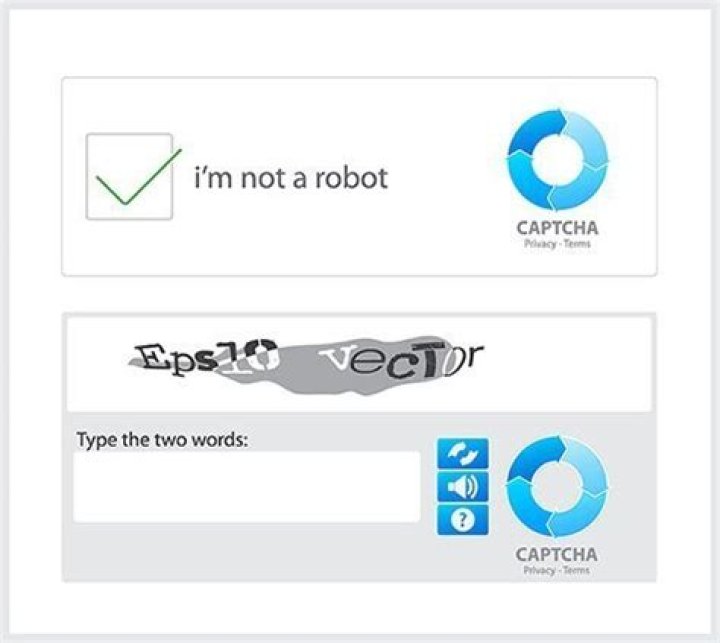 I’m not a _____ (captcha phrase) Word Hike – Answers