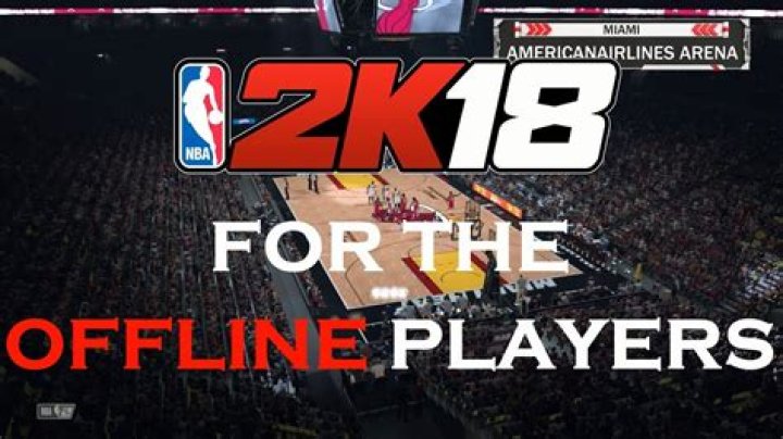 Is NBA 2K18 career mode offline?